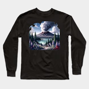 Lassen Volcanic National Park Long Sleeve T-Shirt